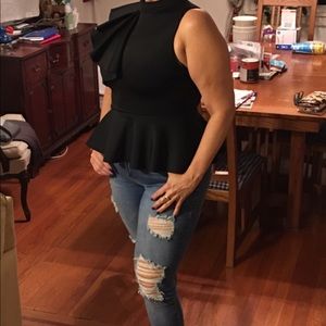 Lulu’s peplum shirt